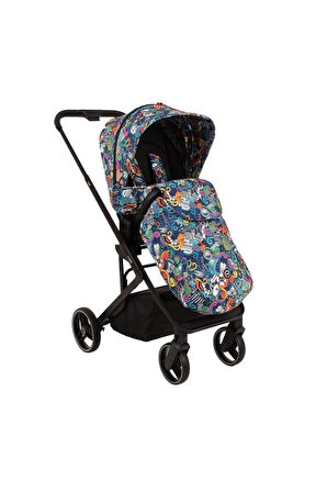 Neo Black Travel Sistem Bebek Arabası Multicolor
