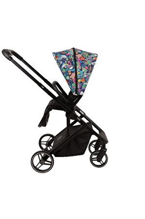 Neo Black Travel Sistem Bebek Arabası Multicolor