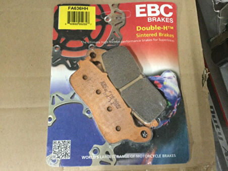 Ebc Fa636Hh 2012-2018 Honda VFR 1200 X CrossTourer DCT Uyumlu Arka Fren Balatası Sinterli Balata