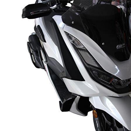 GP Kompozit 2021-2024 Honda PCX 125 / 150 Uyumlu Üst Bacak Koruma Siyah