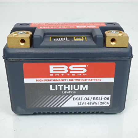 Bs Bsli-04/06 2018-2022 Husqvarna Svartpilen 401 Uyumlu Akü Lityum Akü