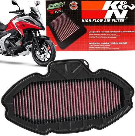 K&N HA-7012 2012-2014 Honda NC 700 DC Integra Uyumlu Hava Filtresi