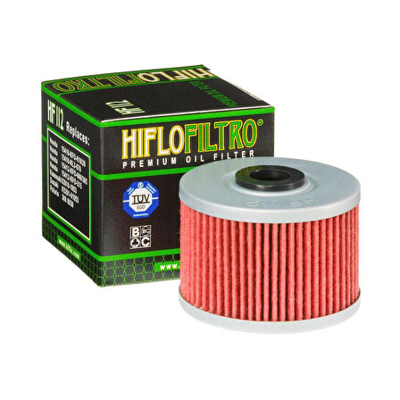 Hiflo Hf112 2014-2018 Kawasaki Z 250SL Uyumlu Yağ Filtresi
