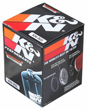 K&N KN-303 2007-2009 Kawasaki Z 750 S Uyumlu Yağ Filtresi