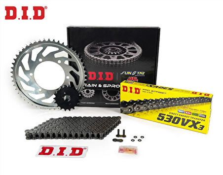 Did-Sunstar 1994-1997 Kawasaki ZX-9 R Uyumlu Zincir Dişli Set Gold (Sarı) Renk