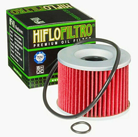 Hiflo Hf401 1990-2001 Kawasaki ZZR 1100 Uyumlu Yağ Filtresi