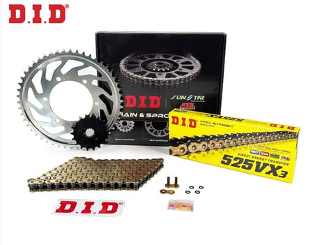 Did-Sunstar 2015-2016 KTM 1050 Adventure Uyumlu Zincir Dişli Set Gold (Sarı) Renk