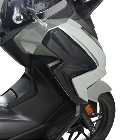 GP Kompozit 2021-2022 Honda Forza 250 Uyumlu Bacak Koruma Siyah