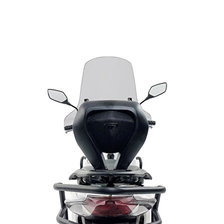 GP Kompozit 2021-2025 Honda Dio Uyumlu Sissy Bar Siyah
