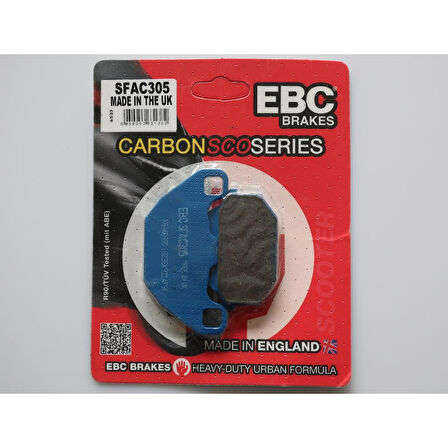 Ebc Sfac305 2005-2015 Kymco People S 200 Uyumlu Ön Fren Balatası Karbon Balata