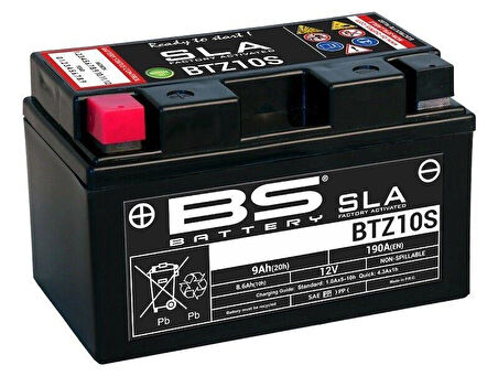 Bs Btz10s Sla 2007-2014 Kymco People S 200 Uyumlu Akü Jel Akü