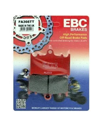 Ebc Fa366tt 2002-2009 Suzuki VL 1500 Intruder Uyumlu Arka Fren Balatası Karbon Balata