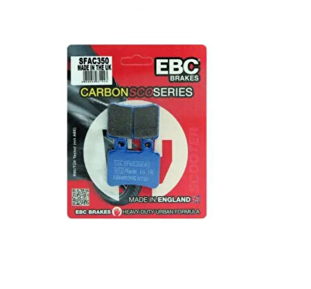 Ebc Sfac350 2007-2012 Peugeot Satelis 250 Uyumlu Arka Fren Balatası (AJP Kaliper) Karbon Balata