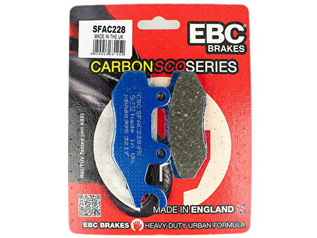 Ebc Sfac228 2007-2012 Peugeot Satelis 250 Uyumlu Ön Fren Balatası (Nissin Kaliper) Karbon Balata