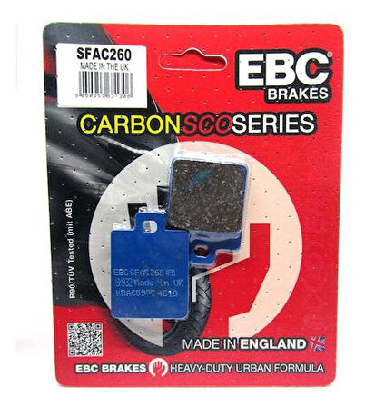 Ebc Sfac260 2010-2012 Peugeot Tweet 151 Uyumlu Arka Fren Balatası Karbon Balata