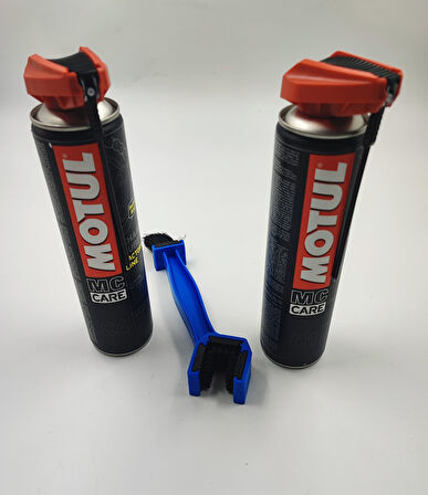 Motul C1 + C4 + Fırça Zincir Bakım Seti 