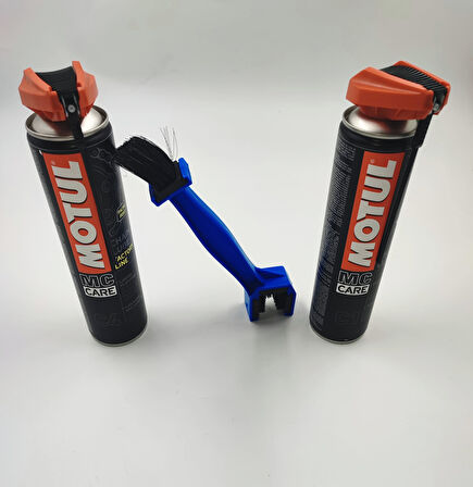 Motul C1 + C4 + Fırça Zincir Bakım Seti 