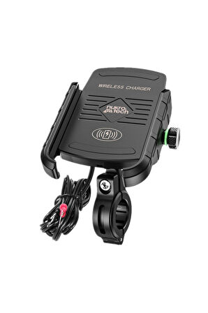 Nukrotech SF Wireless Şarjlı Motosiklet Telefon Tutucu