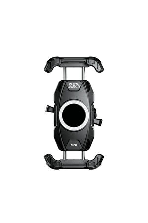 Nukrotech M28 Titreşim Modüllü Motosiklet Telefon Tutucu