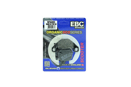 Ebc Sfa083 2005-2021 Piaggio NRG Power 50 Uyumlu Ön Fren Balatası Organik Balata