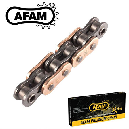 AFAM A520-118Xsr-g 2023 KTM 790 Duke Uyumlu Zincir Xsr-g Xring Gold (Sarı) Renk