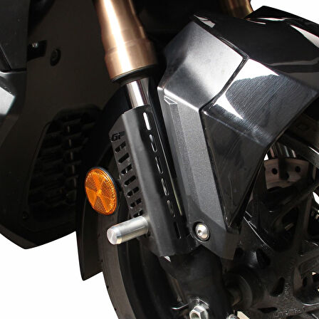 GP Kompozit Honda ADV 350 2023-2024 Uyumlu Sis Farı Bağlantı Aksesuarı Siyah