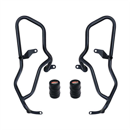 GP Kompozit BMW F 800 GS 2024 Uyumlu Motor Koruma Demiri Siyah