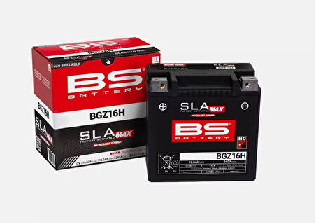 Bs BGZ16H Sla Max 1993-2003 Honda XRV 750 Africa Twin Uyumlu Akü Jel Akü