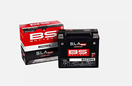 Bs BGZ20HL Sla Max 2007-2017 Harley-Davidson VRSC V-Rod Muscle Uyumlu Akü