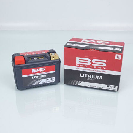 Bs Bsli-03 1999-2024 Suzuki Burgman AN 400 Uyumlu Akü Lityum Akü