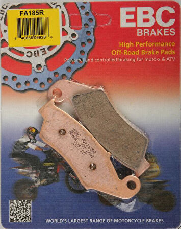 Ebc Fa185R 2000-2024 Suzuki DRZ400 S Uyumlu Ön Fren Balatası Sinterli Balata