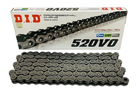 Did 520-112 Oring 2000-2019 Suzuki DRZ400 S Uyumlu Zincir Oring Çelik Renk