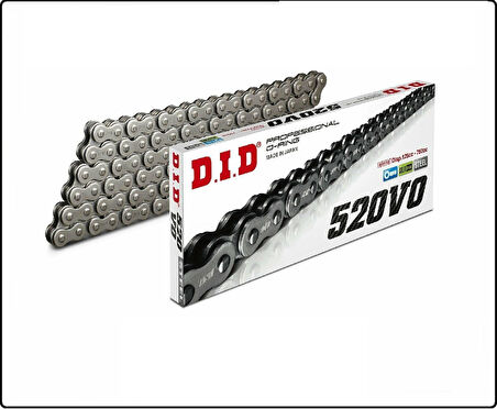 Did 520-112 Oring 2000-2019 Suzuki DRZ400 S Uyumlu Zincir Oring Çelik Renk