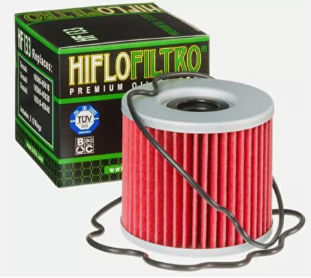 Hiflo Hf133 1988-2010 Suzuki GS 500 Uyumlu Yağ Filtresi