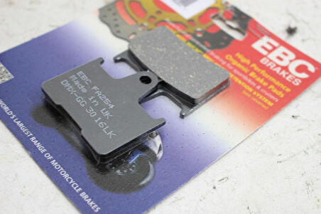 Ebc Fa254 2005-2006 Suzuki GSF 650 Bandit S Uyumlu Arka Fren Balatası Organik Balata