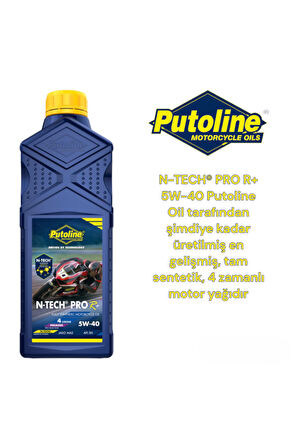 PUTOLINE N-TECH PRO R+ 5W-40 Motosiklet Yağı