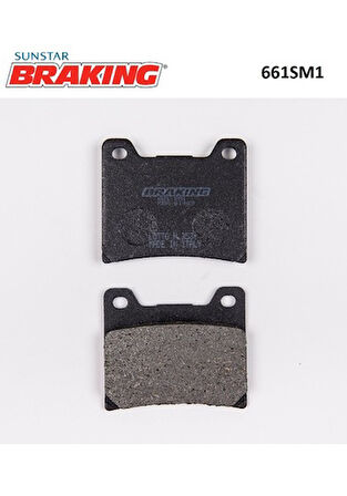 Yamaha Vmax Arka Fren Balatası Braking 661Sm1 Yarı Metalik Balata