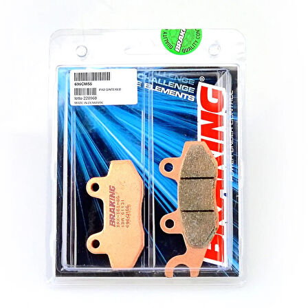 Triumph Speed Triple R Arka Fren Balatası Braking 696CM56 Sinterli