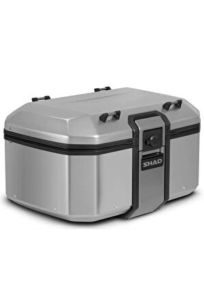 Shad Motosiklet Çanta - Topcase - Tr-55 Motosiklet Metal Arka Çanta Titanyum