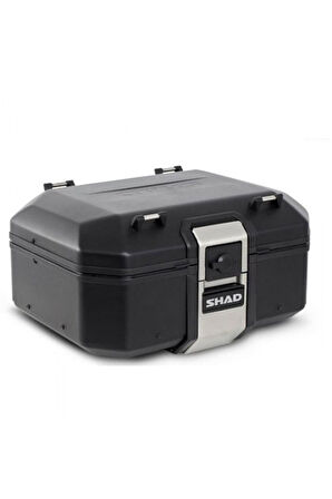 Shad Motosiklet Çanta - Topcase - Tr37 Terra Black Edition Arka Çanta 37Lt (Kask Siğmaz)