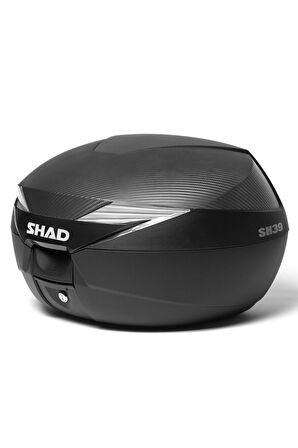 Shad Motosiklet Çanta - Topcase - Sh39 Si̇yah Arka Çanta 39 Li̇tre