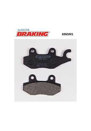 Triumph Street Twin Arka Fren Balatası Braking 696Sm1 Yatı Metalik Bal