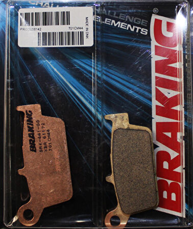 Braking 701Cm44 2002-2005 Honda NX 4 Falcon Uyumlu Arka Fren Balatası Sinterli Balata