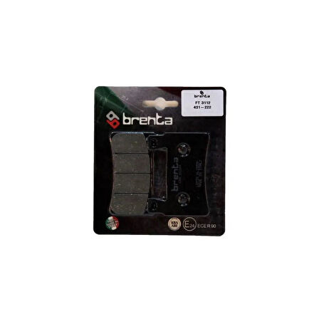 Brenta 431-222 1998-1999 Honda CBR 900 RR Uyumlu Ön Fren Balatası Organik Balata
