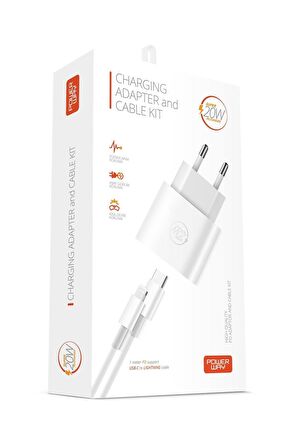 Powerway Rxs20 25w Type C to Lightning Hızlı Şarj Aleti