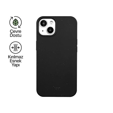iPhone 15 Telefon Kılıfı Eco Siyah