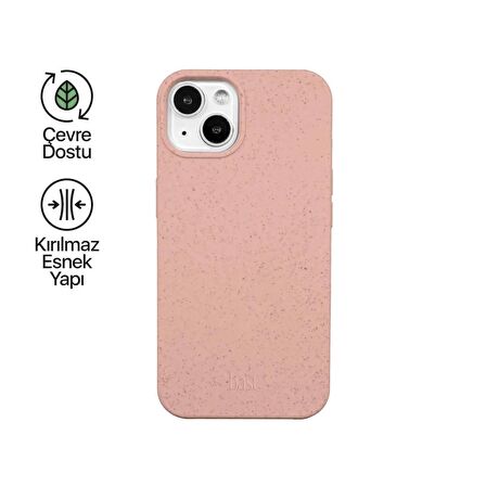 iPhone 15 Telefon Kılıfı Eco Rose