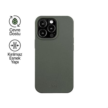 iPhone 15 Pro Telefon Kılıfı Eco Yeşil