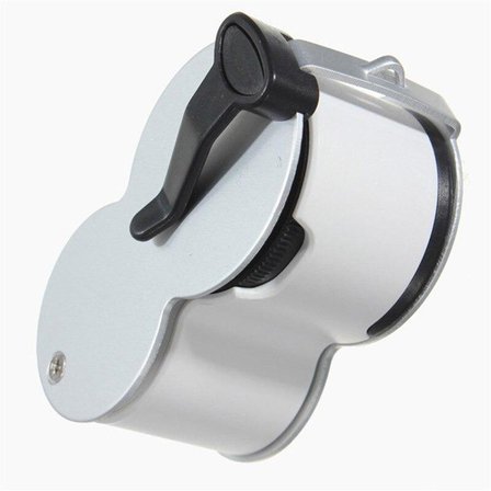 45x 22mm Katlanır Ölçekli Optik Lens 2 Beyaz Led 1 UV Led Işıklı 