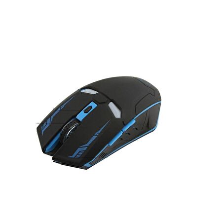 Optik Mouse 2.4GHz Ergonomik Kablosuz Demir Adam Şekilli